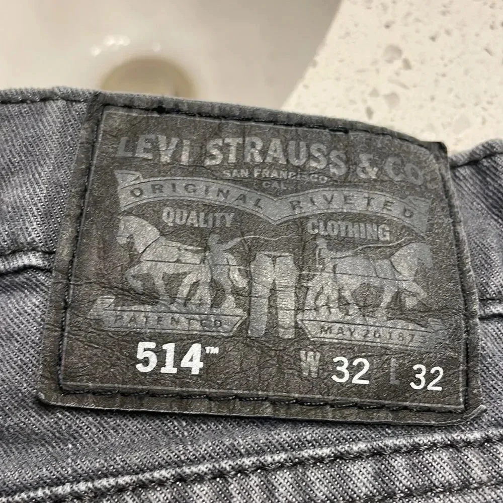 Levi’s Mens grey 514 jeans